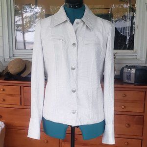 NWOT Tribal shimmery jacket - size 4